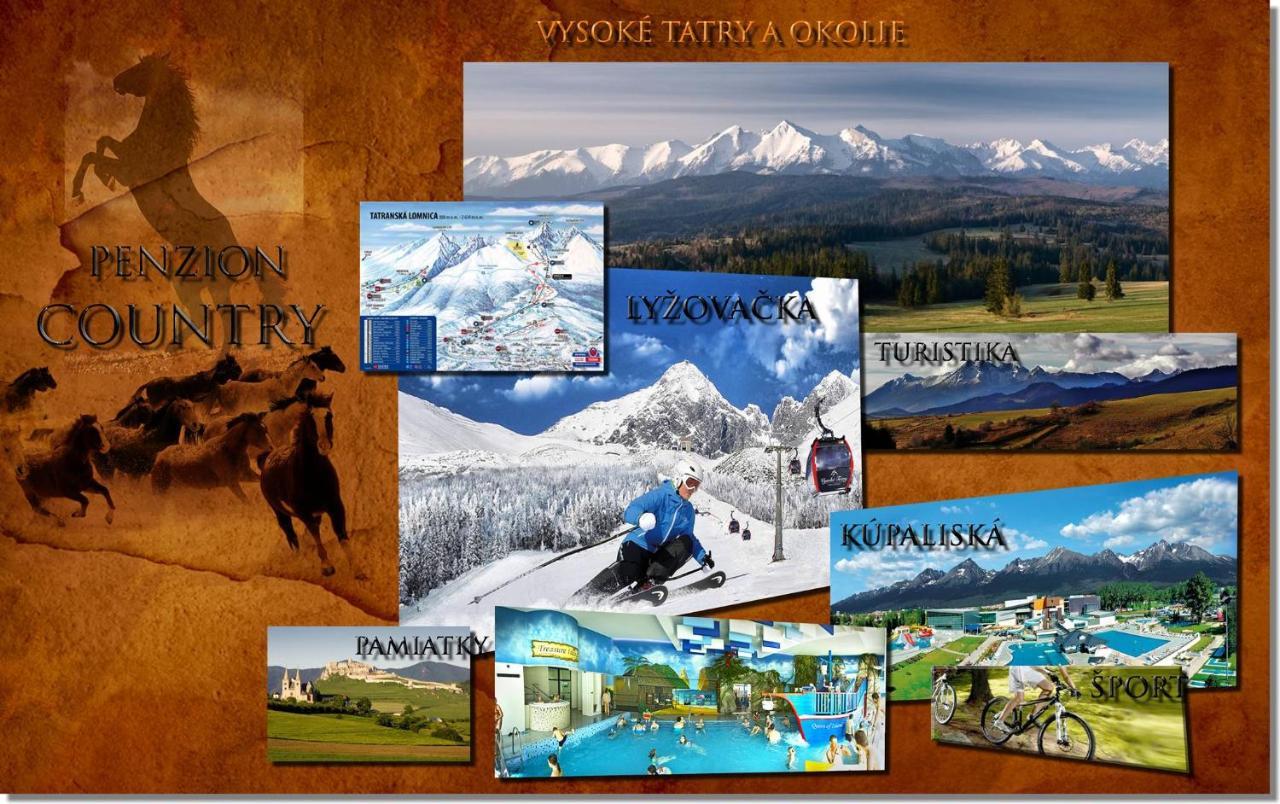 Penzion Country Stará Lesná Exterior foto